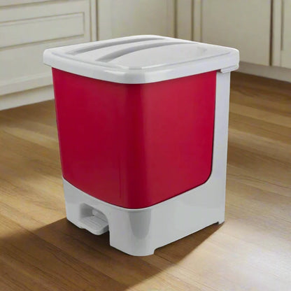 MODERN RED DUSTBIN