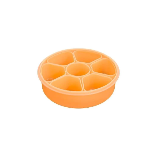 Round Plastic Masala Box7 Section For Kitchen