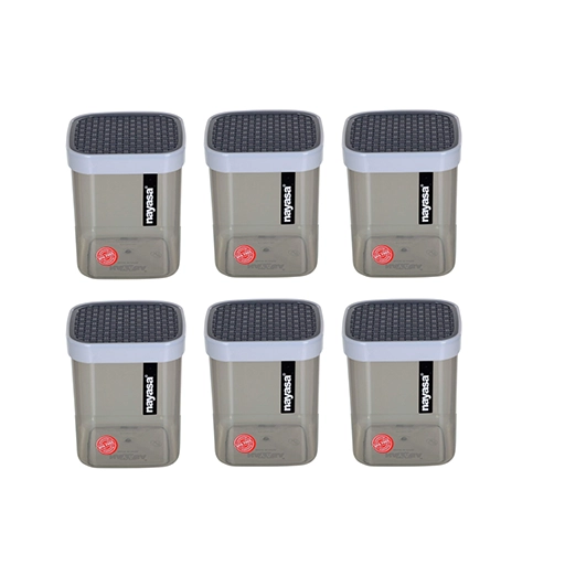 Fusion Plastic Containers 1000ml, Set of 6