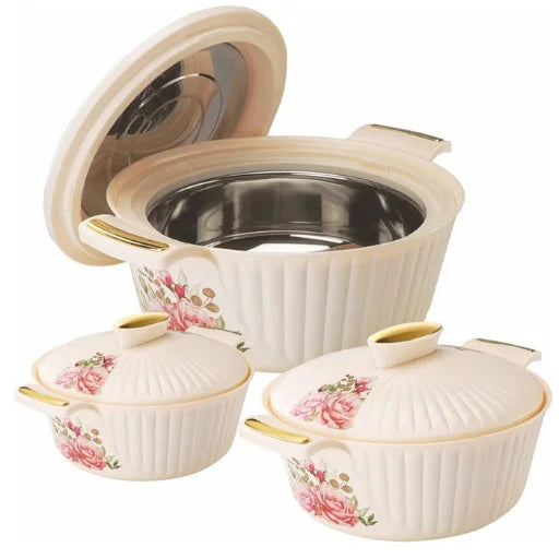 Nayasa Medusa Casserole Set Of 3 2500ml,3500ml,5000ml