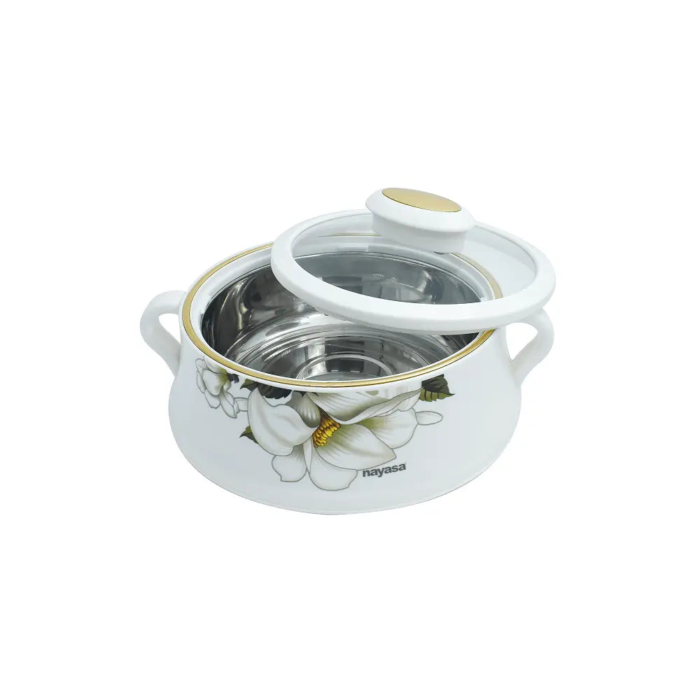 Nayasa Lorenzo Casserole Set With Glass Lid NAYASA