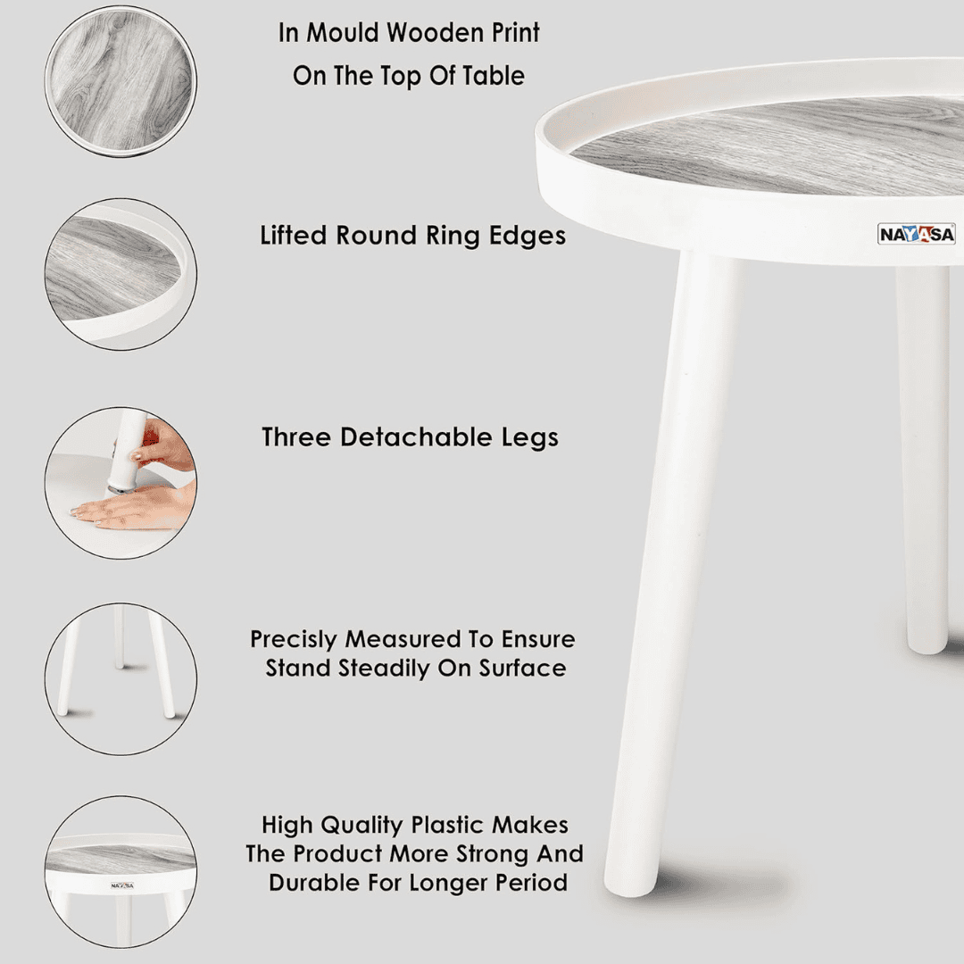 PLASTIC COFFEE TABLE FOR LIVING ROOM