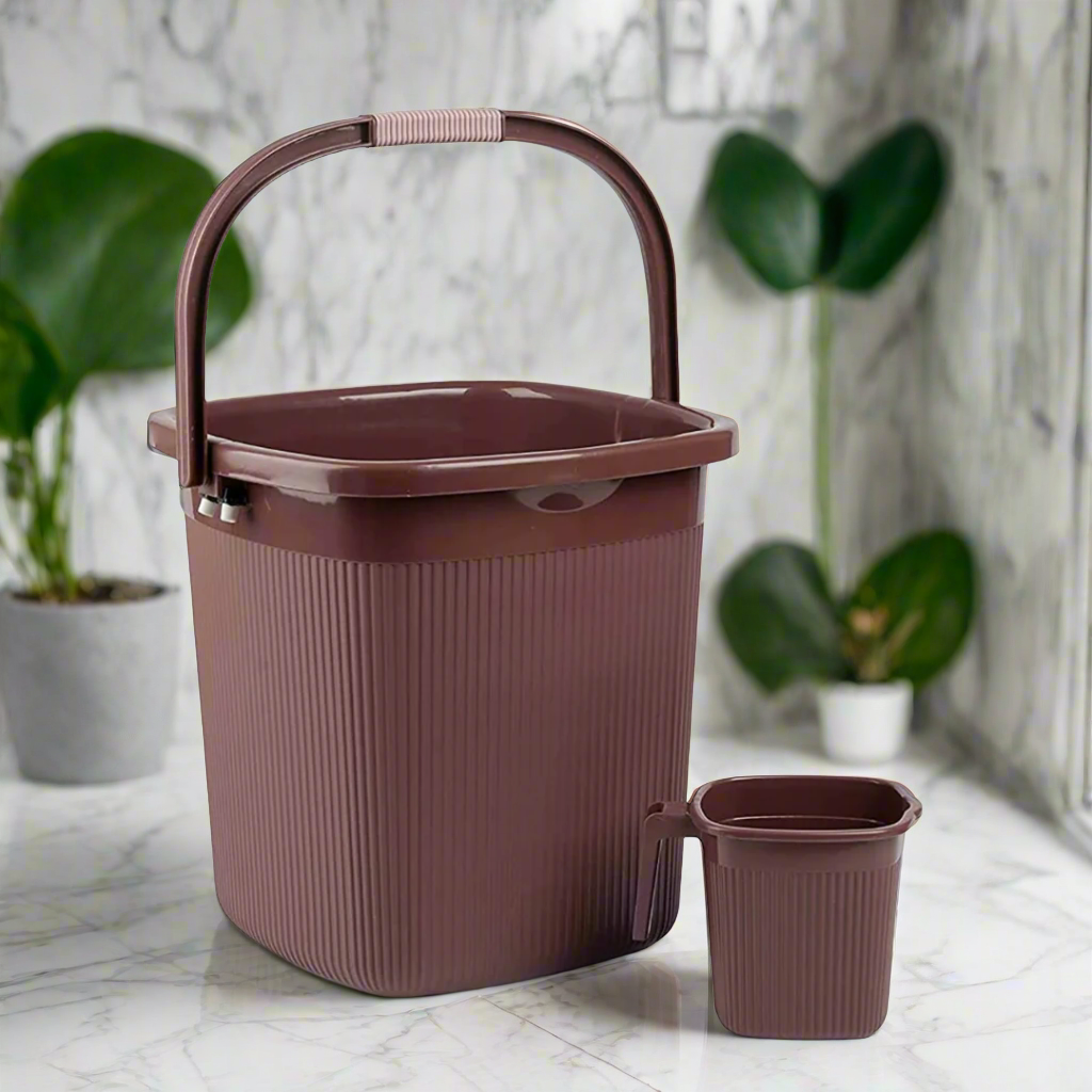 bucket-for-bathroom-brown