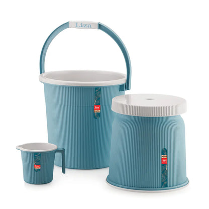 BATHROOM BUCKET SET MILTON