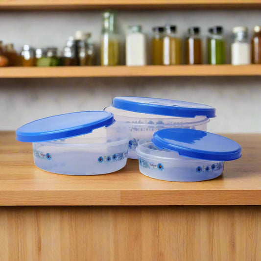 PLASTIC CONTAINER SET FOR KITCHEN