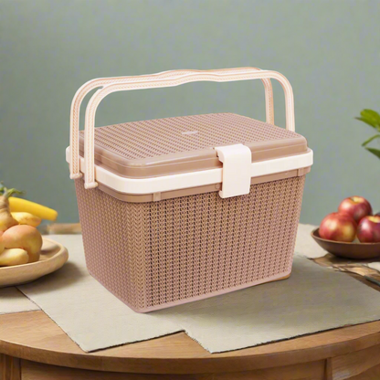 LARGE 25L PLASTIC BASKET FROM NAYASA FOR STORAGE AND USE