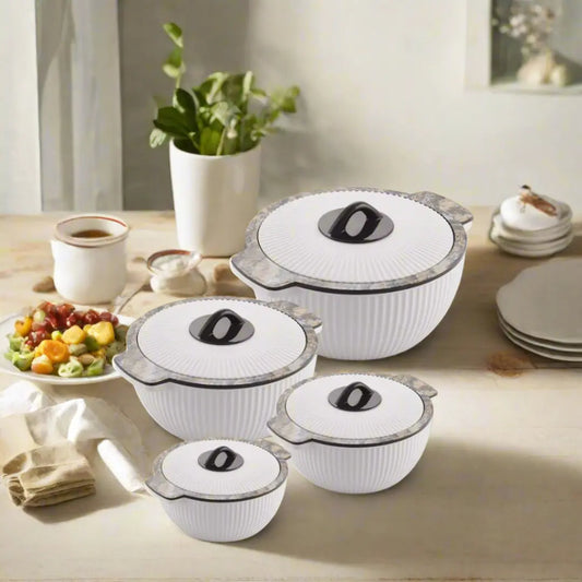 Liza GREY CASSEROLE 4 PCS SET  