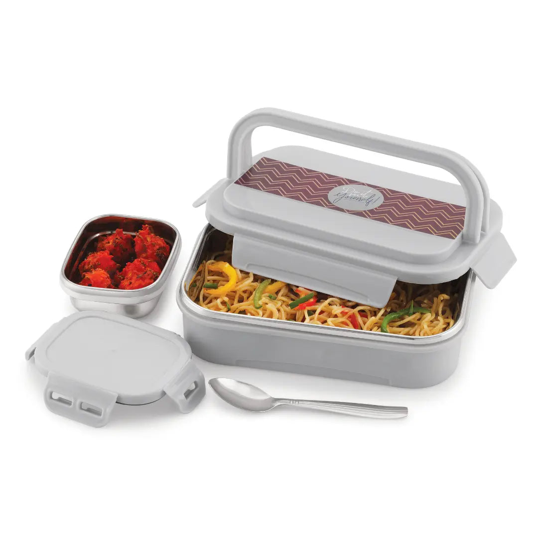 TIFFIN BOX STEEL WIAAMART LUNCHBOX