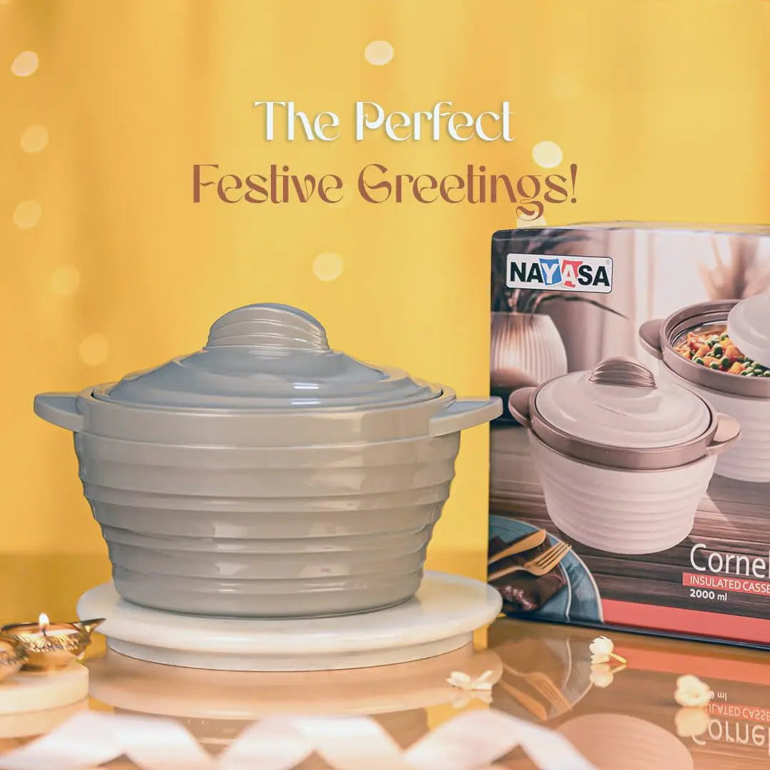 ELEGANT DESIGN OF NAYASA CORNELLO CASSEROLE