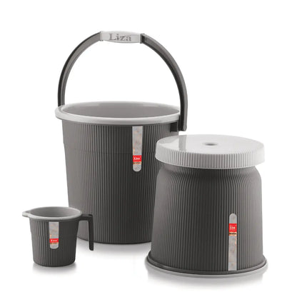 grey-bucket-set-for-bathroom