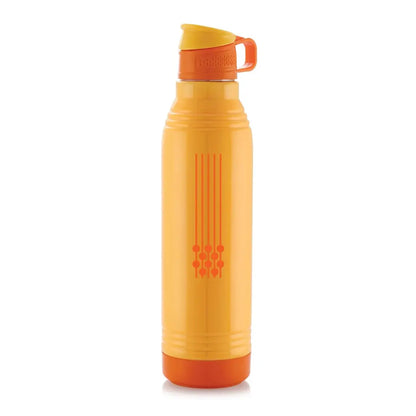 Liza Stainless Steel Smart Insulated Bottle - 650ml Yellow: Perfect for Kids, Home, School