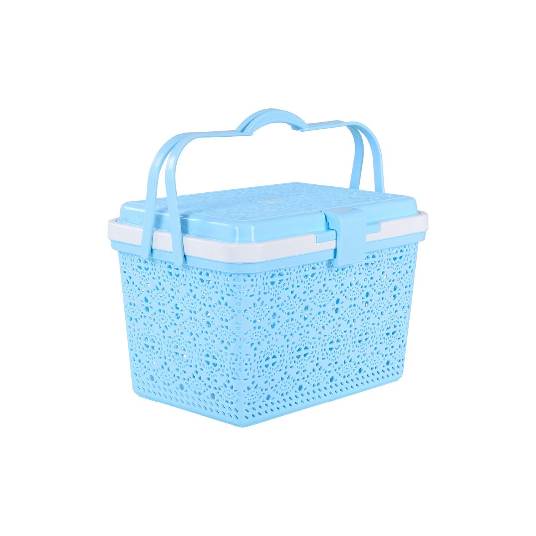 NAYASA PICNIC STORAGE BASKET 25L CAPACITY FOR CLOTHING AND MORE