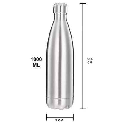 WATER BOTTLE STEEL 1 LITRE